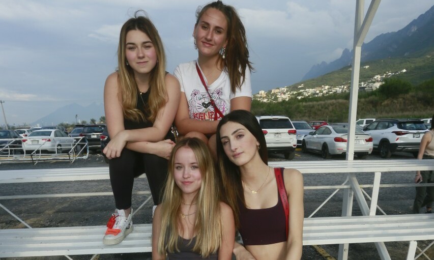 Isabella Ferrara, Elena Calderón, Renata Rivero y Eva Benítez / Foto: Omar Valdez