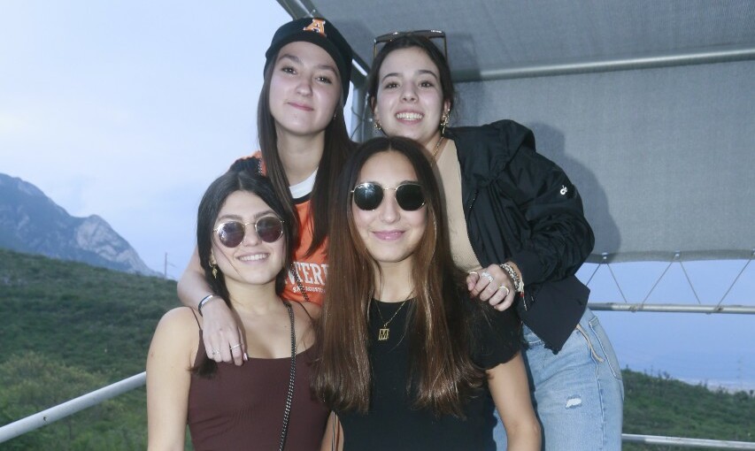 Fátima de SIlva, Andrea Elizondo, Bárbara de SIlva y María Bueno / Foto: Omar Valdez