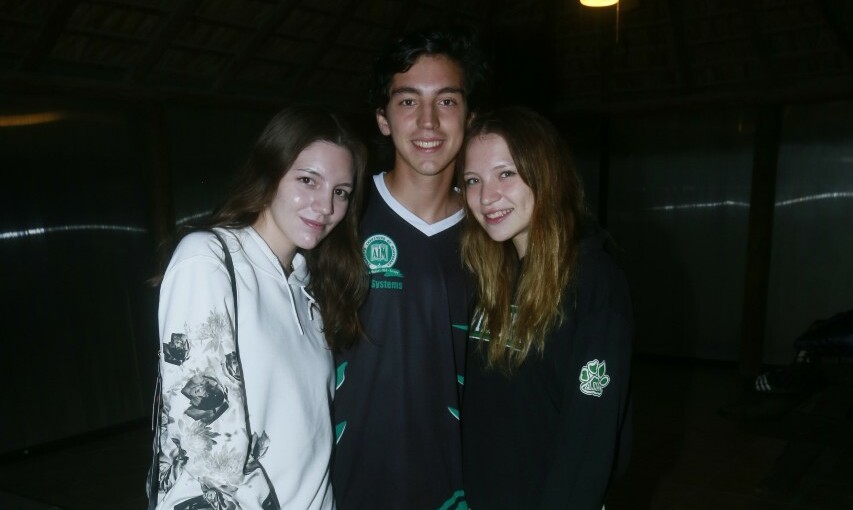 Regina Cárdenas, Marcelo Cárdenas y Andrea González / Foto: Omar Valdez