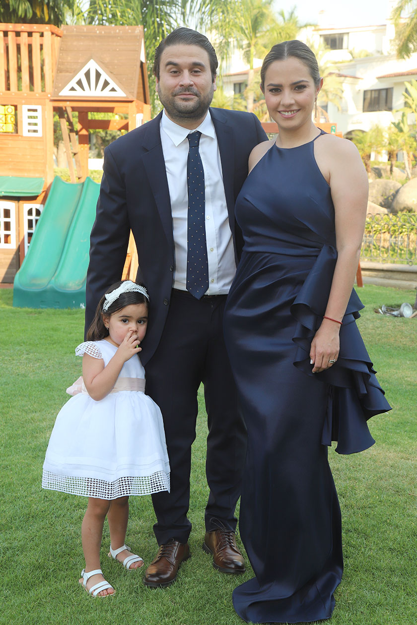 Carolina Gómez, Daniel Gómez y Maggie Alarcón