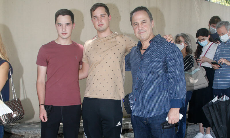 Alejandro Galán, Claudio Galán y Claudio Galán / Foto: Staff Chic