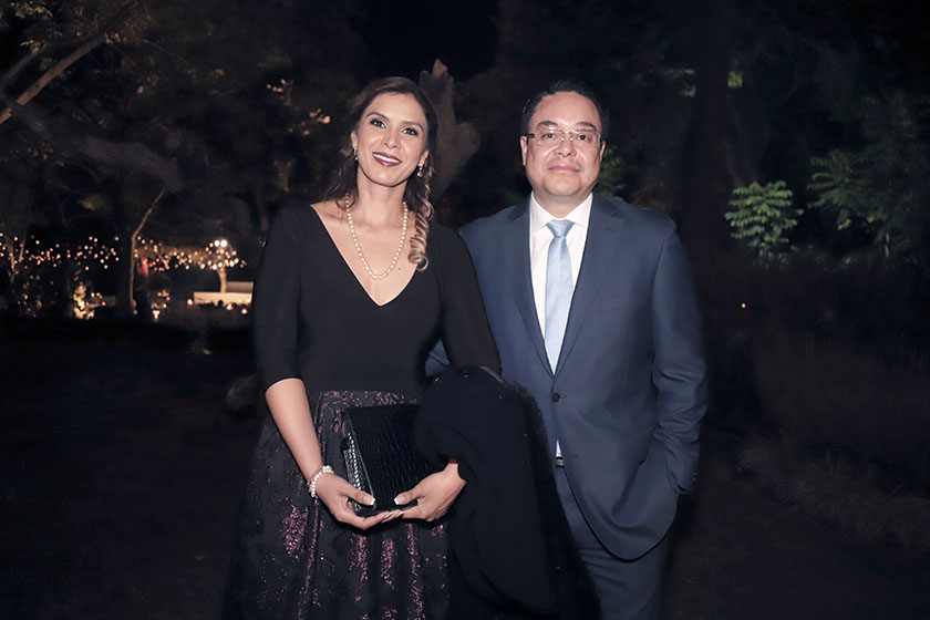 Claudia Martínez y Pablo Ascencio