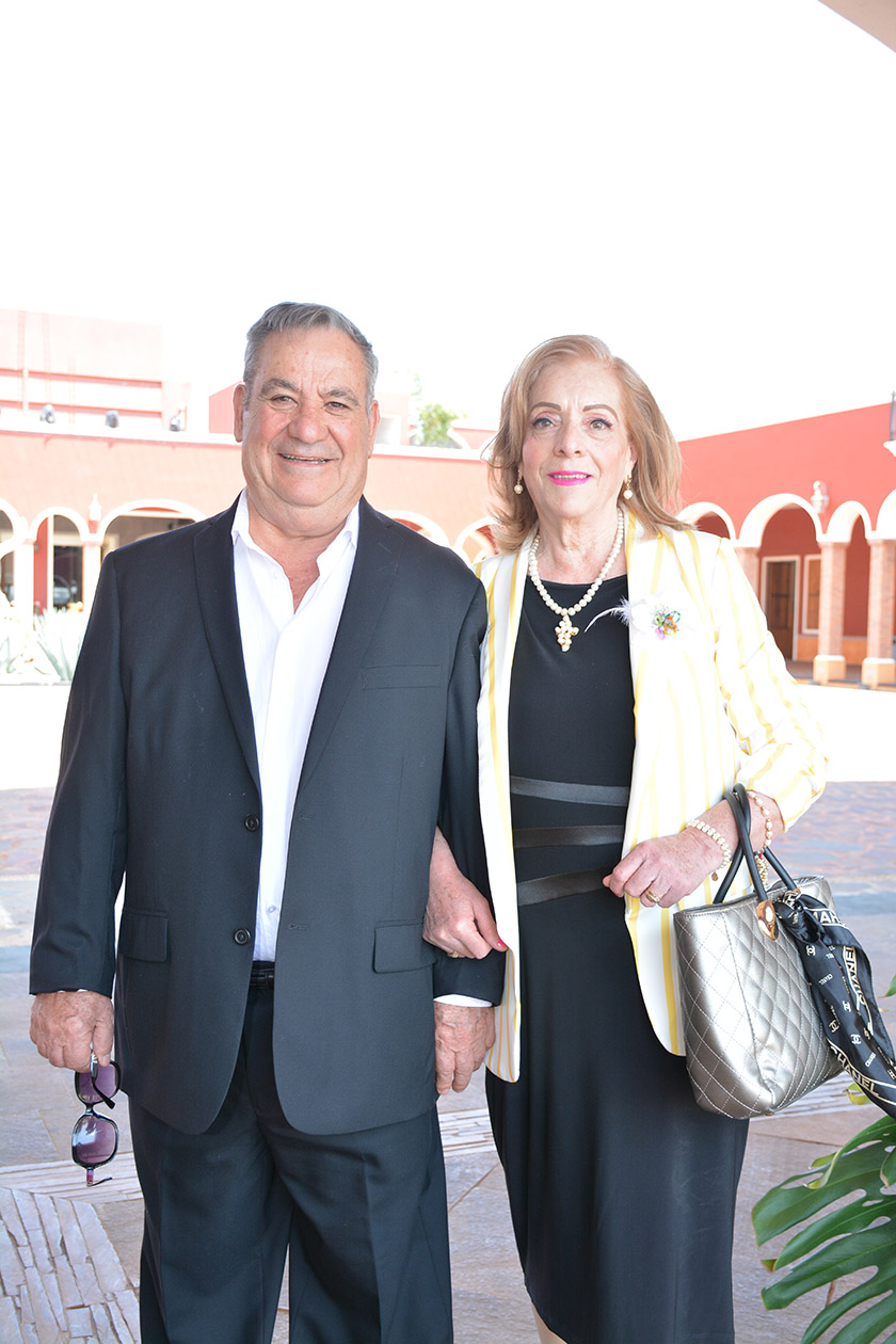 Domingo Velasco y Angélica Albiso