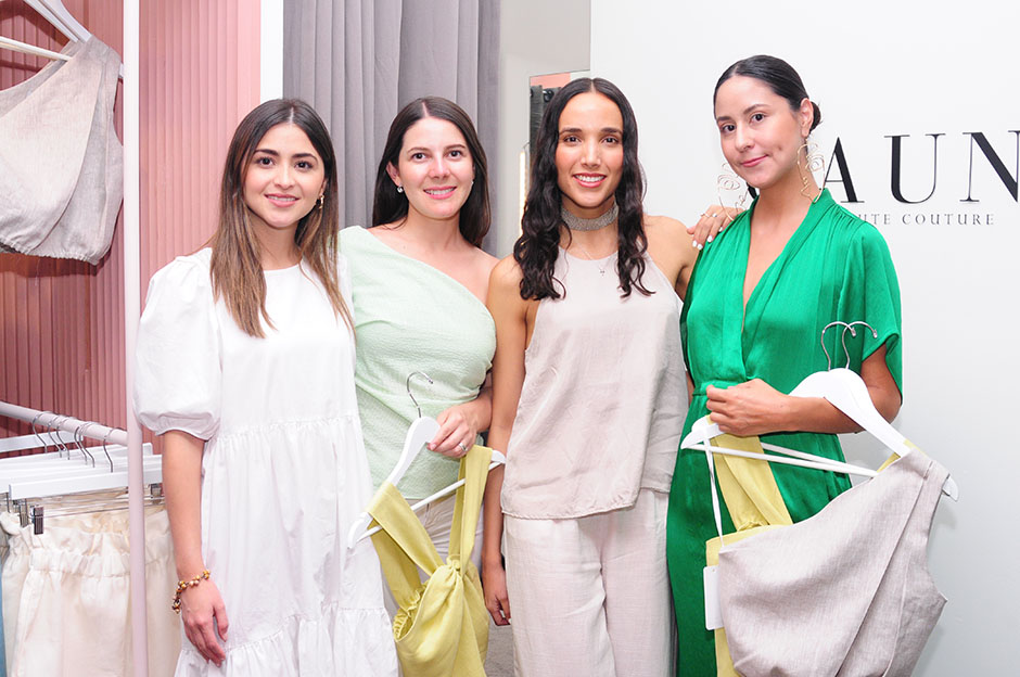 Doris Romo, Mónica Hernández, Belén Guillermin y Alma Landa