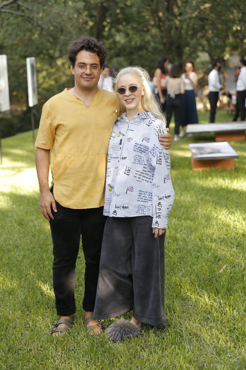 Guillermo Maycotte y Carolina Marcos. FOTO: DANIEL SALDÍVAR