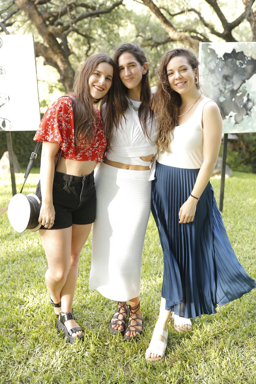 Itziar Oloriz, Kai Garza y Tania Sada. FOTO: DANIEL SALDÍVAR