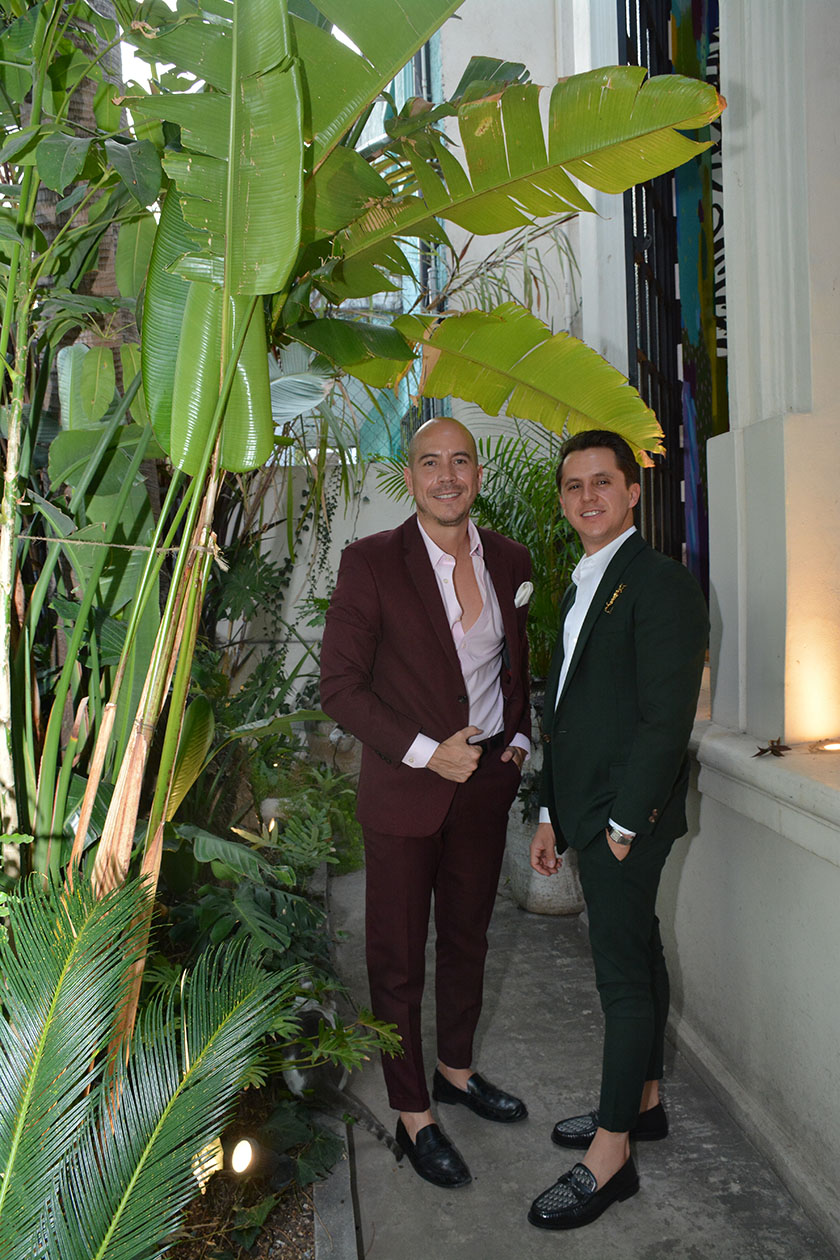 Juan Pablo Partida y Luis Lozano