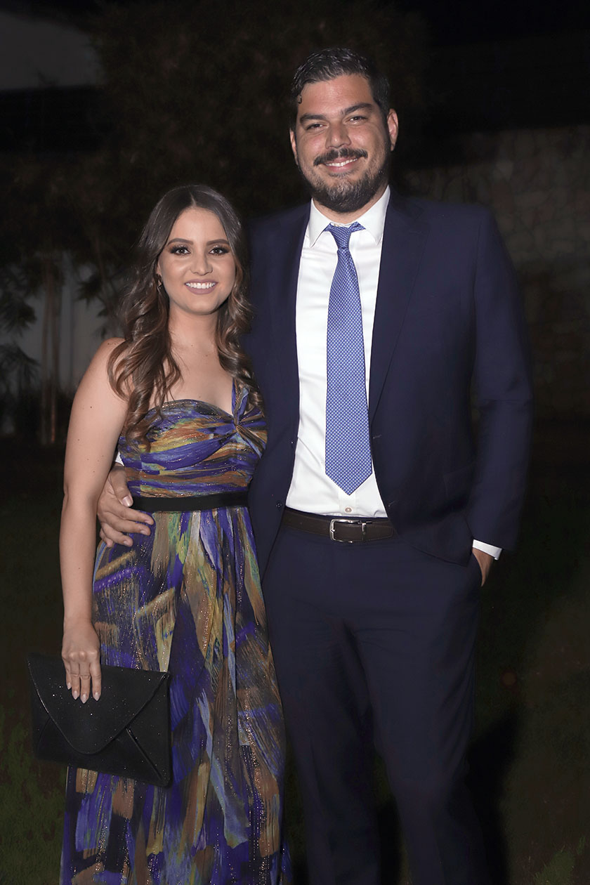 Nayeli Verduzco y Francisco Meneses