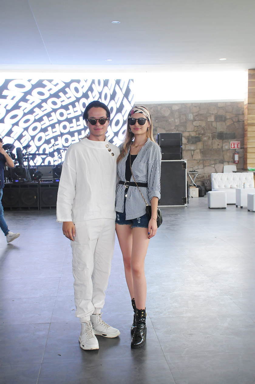 Paulo Huerta y Daniela Gómez