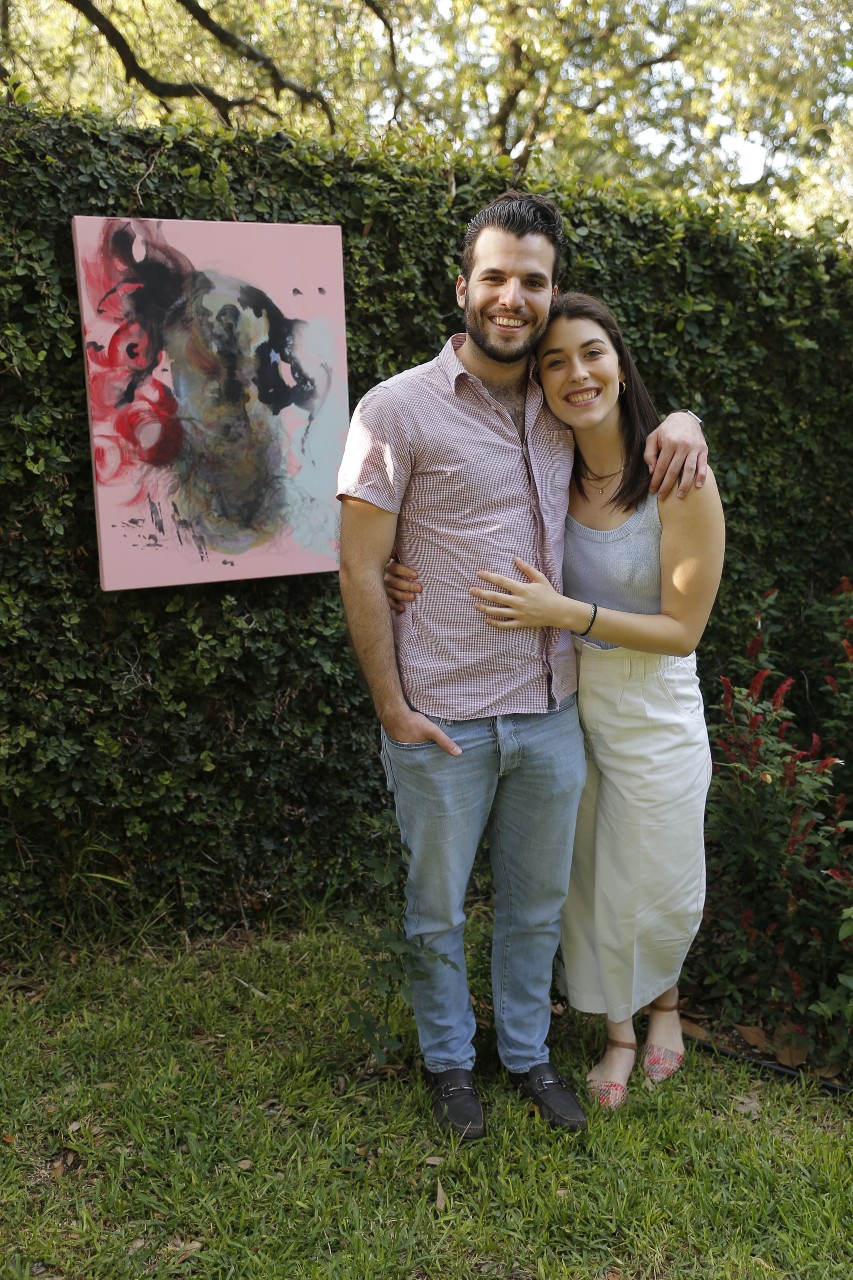Ricardo Zertuche e Isabel Espinosa. FOTO: DANIEL SALDÍVAR
