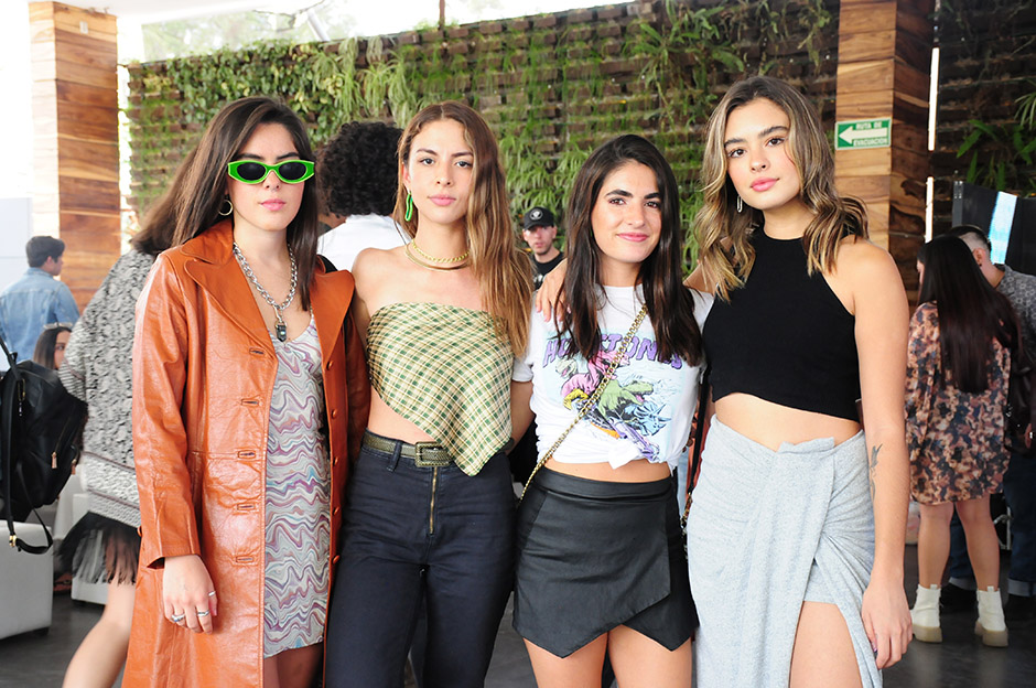 Salma Gómez, Aylin Valdéz, Jimena Carvajal y Michelle Saavedra
