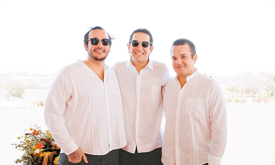 José Argüelles, Javier collado y Genaro Argüelles  / Fotos: José Chang