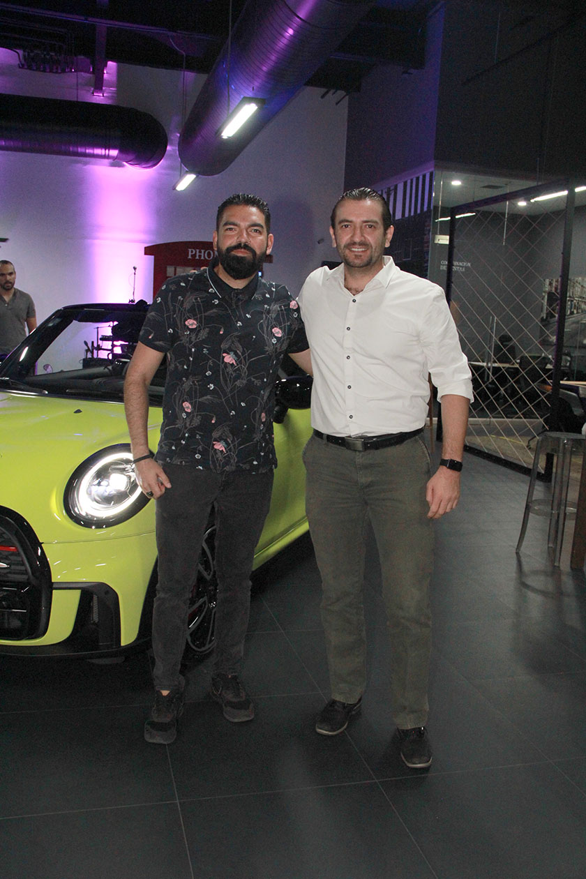 Alex Platas y Eduardo Puglisi