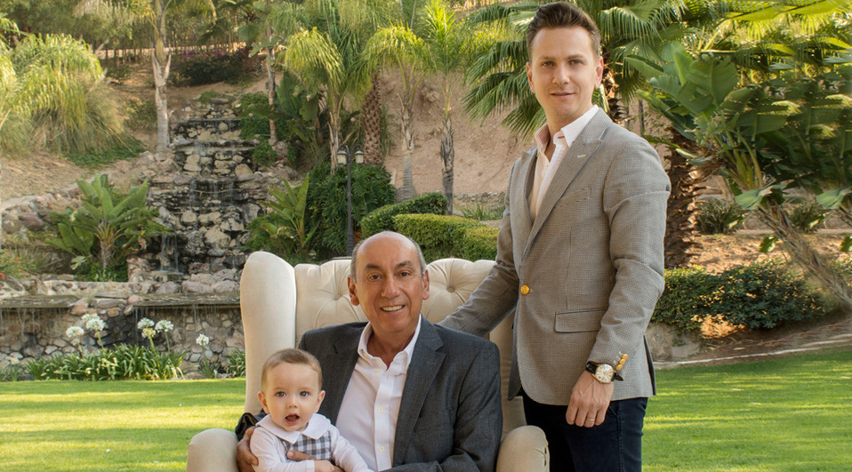 Jaime Jaime Padilla, Jaime Jaime Delgado y Jaime Jaime Von Nacher celebrarán juntos este Día del padre. Foto: Fase3 despacho creativo