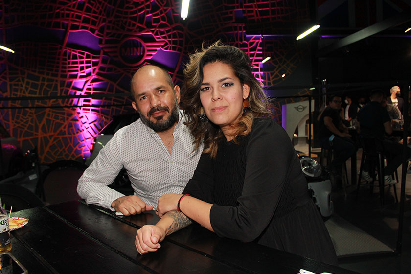 Marco Zaragoza y Mónica Platas