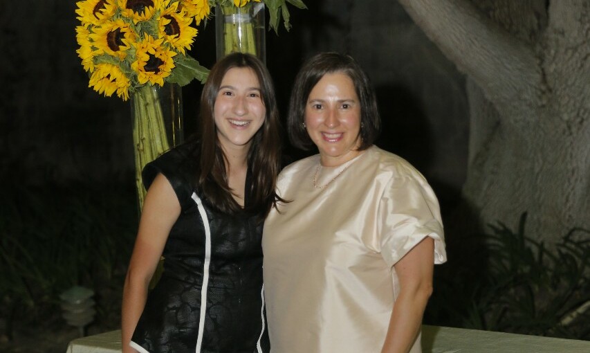 Jacinta López y Pamela Guzmán de López / Foto: Daniel Saldívar
