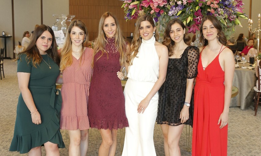 Alejandra Treviño, Laura Garza, Giovanni Cantisani, Alejandra Garza, Carla Ruiz Velasco y Cynthia Ogushi / Foto: Daniel Saldívar
