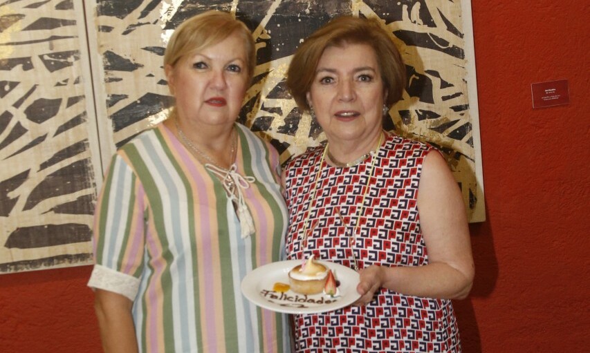 Delia Salinas y Tina de Doehner / Foto: Antonio Mireles