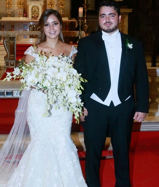 Andrea Lozano y David Cantú