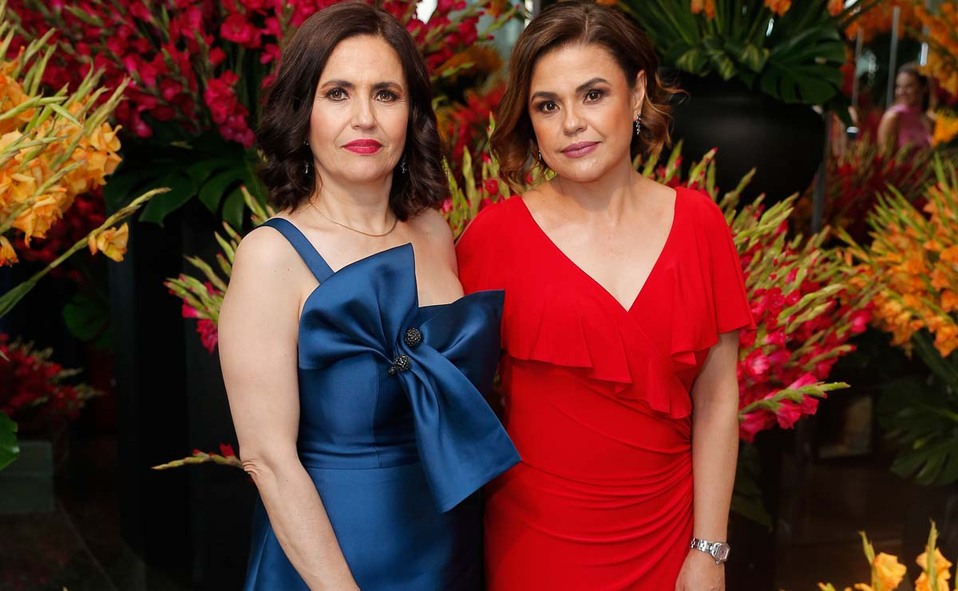 Cecy de Lomelí y Virginia Castañeda / Foto: Daniel Saldívar
