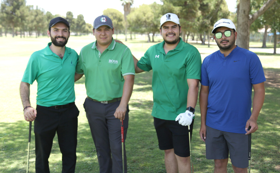 Daniel, Luis, Mino y Jorge