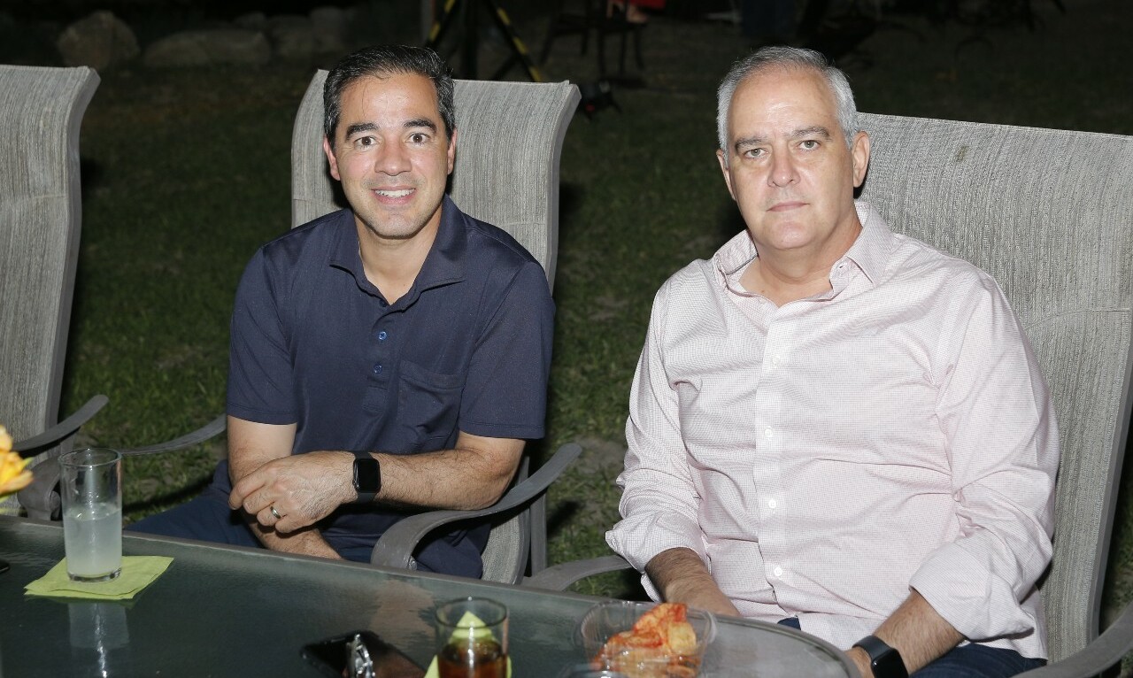 Arturo Préstamo y Mauricio Garza / Foto: Daniel Saldívar