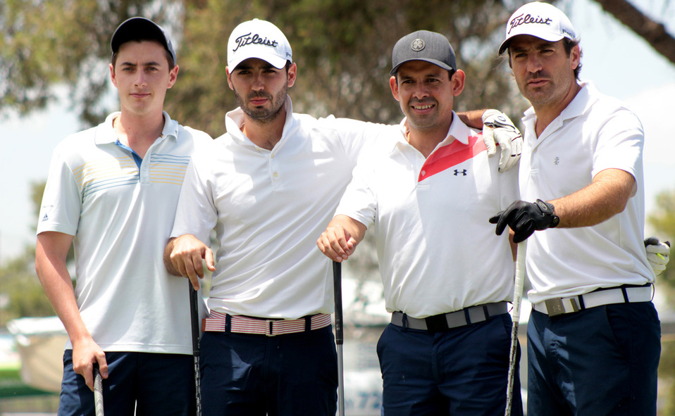 Emilio, Marcelo, Frank y Sebastián