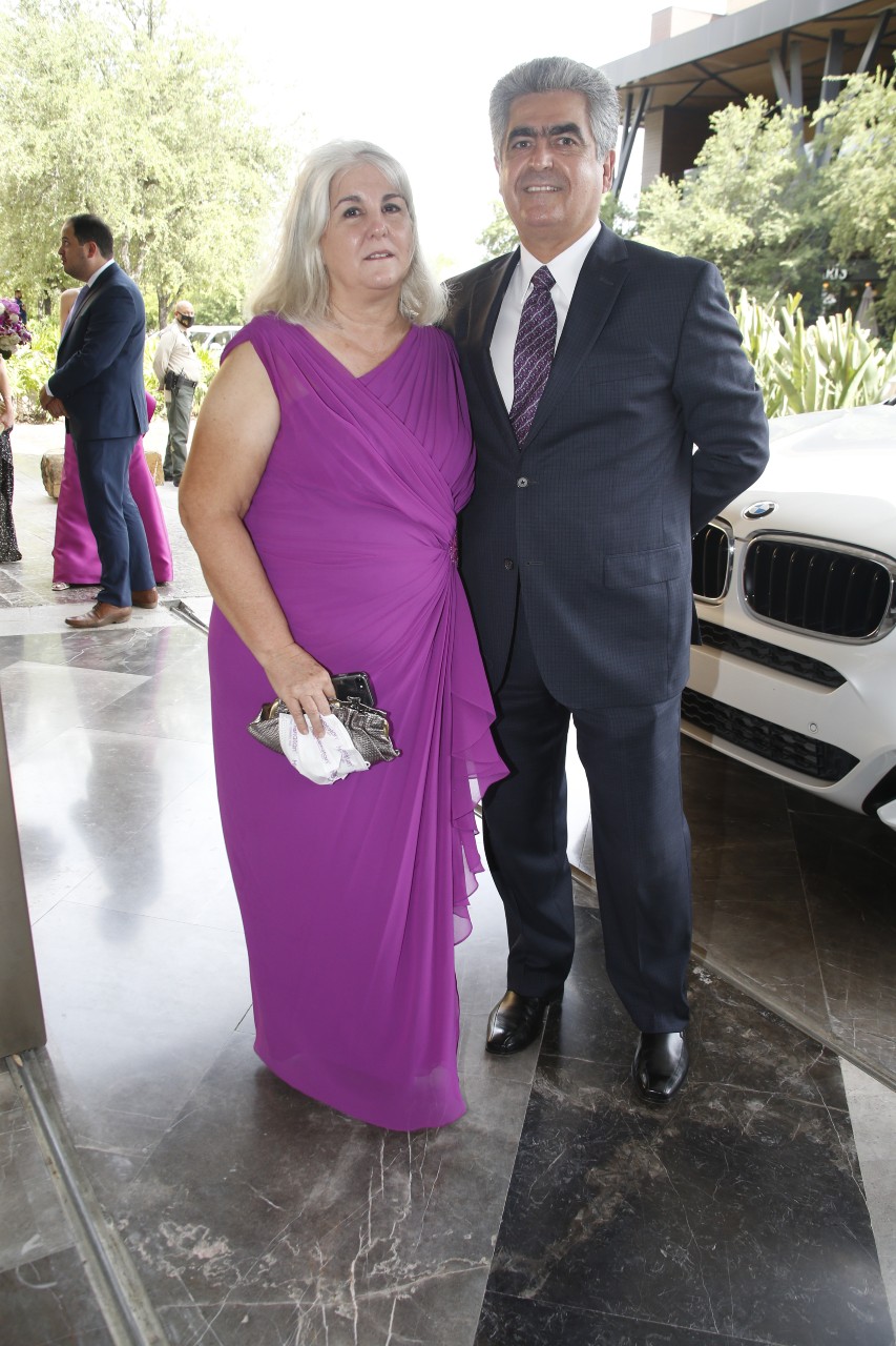 Ericka Hoveman de Martínez y Luis Martínez.  FOTO: ANTONIO MIRELES