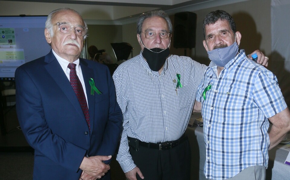 Andrés Alba, Vicente Morales y Max Garza / Foto: Omar Valdez