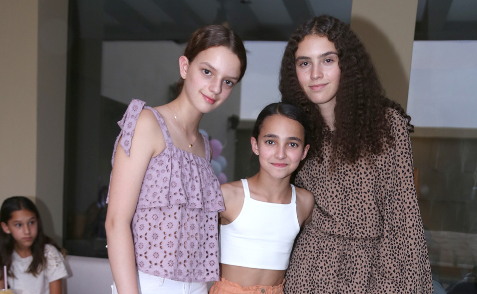 Ivanna, Carolina y María Andrea