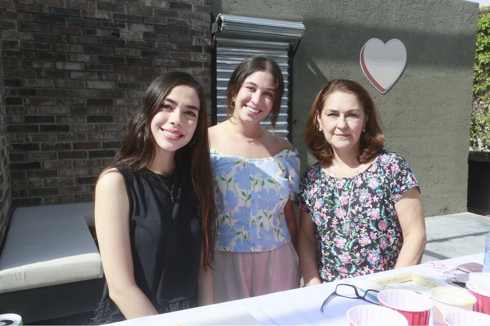 Karime Dávalos, Paola Durante y Rosy Lozano. FOTO: OMAR VALDEZ
