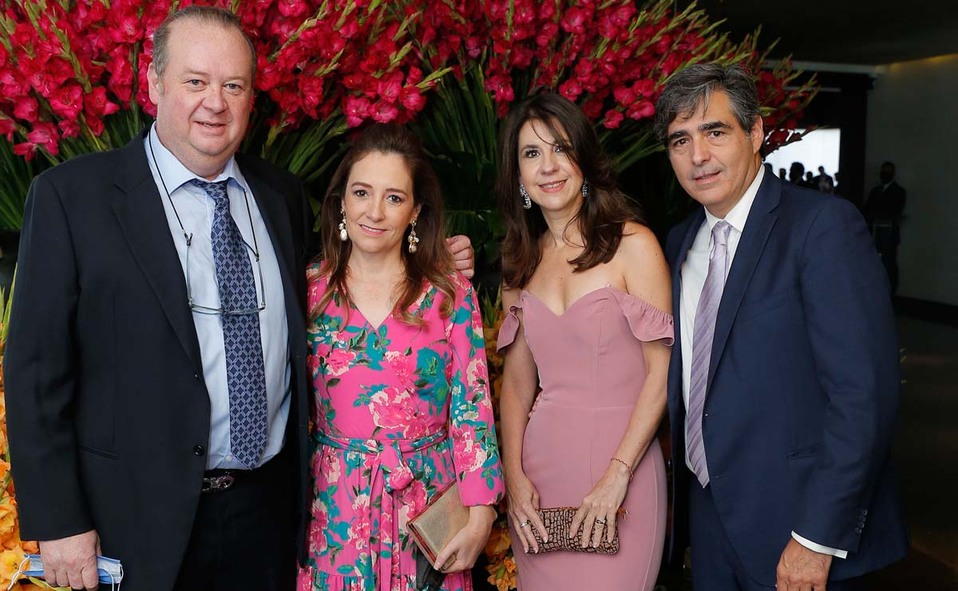 Luis David Ortiz, Maricarmen Martínez, Tere Rubio y Guillermo Rodríguez / Foto: Daniel Saldívar