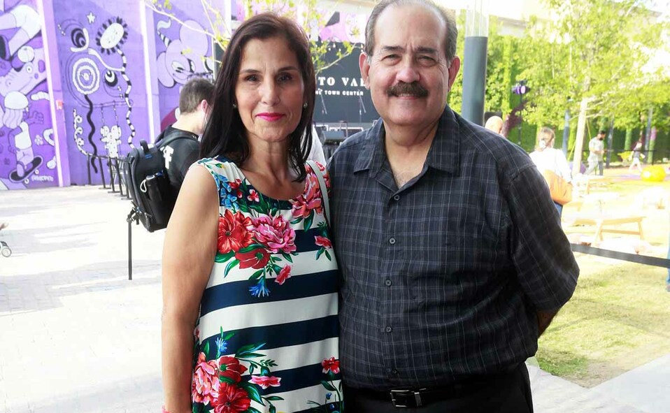 Magda de Garza y Ernesto Garza / Foto: Omar Valdez