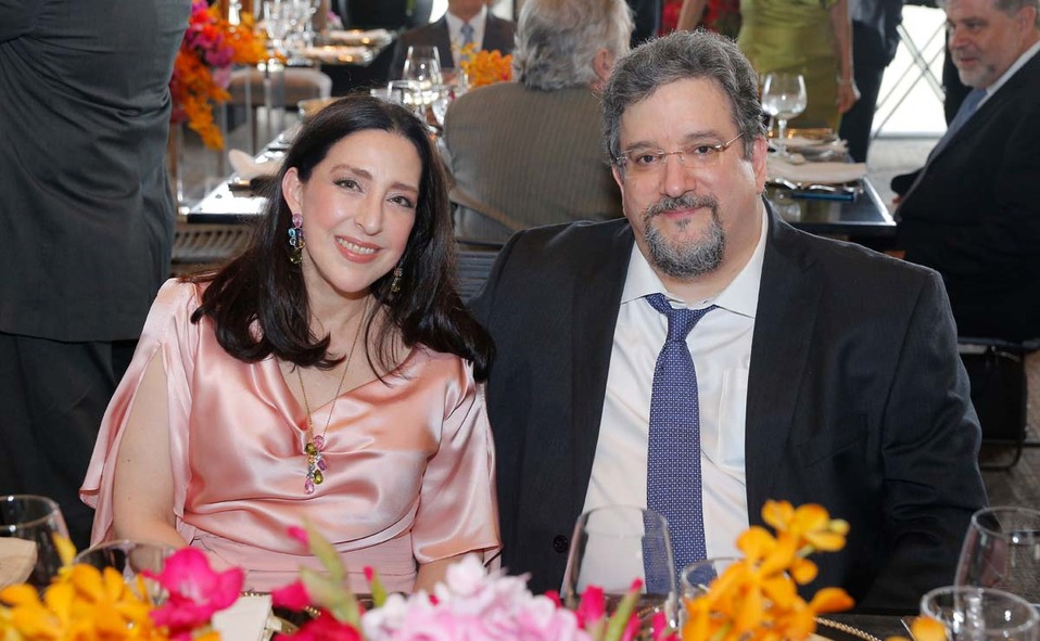 Magdalena Herrera de Calderón y Gerardo Calderón / Foto: Daniel Saldívar