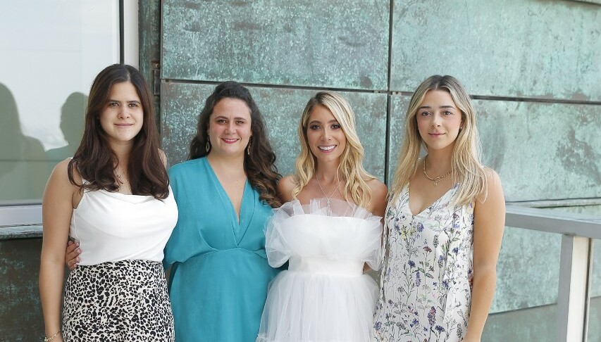Michelle Javelly, Sofía Ferrara, Melssa Cortés y Laura Fernanda Villarreal. FOTO: DANIEL SALDÍVAR