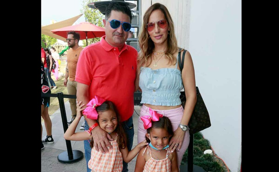 Omar Leblac, Eugenia Garza de Leblanc, Eugenia Leblanc y Majo Leblanc / Foto: Omar Valdez