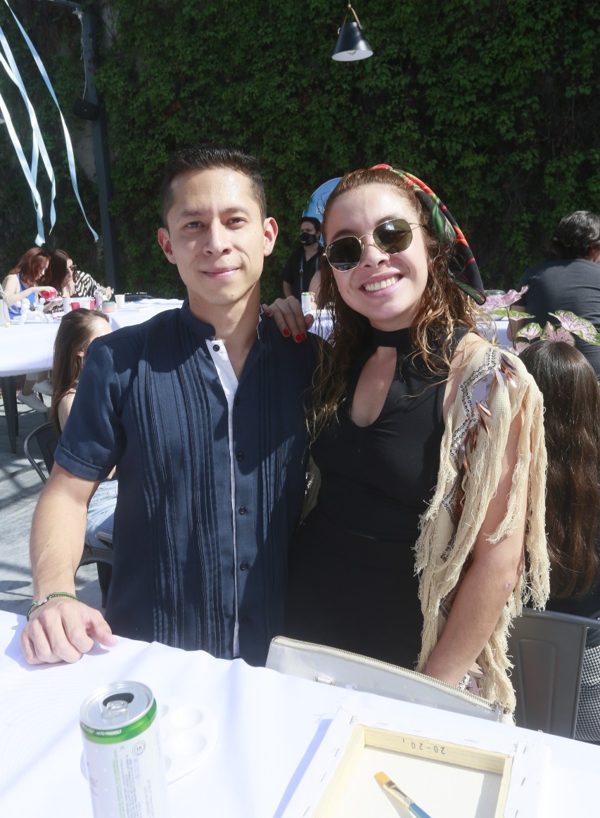 Yair Flores y Valeria Medina. FOTO: OMAR VALDEZ