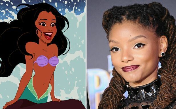 Filtran las primeras fotos de Halle Bailey como Ariel en "La Sirenita"