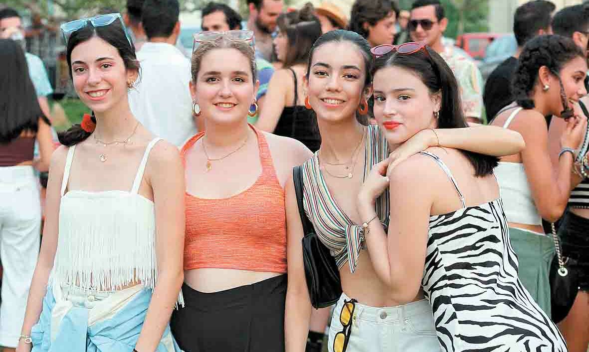 Ximena Ochoa, Inés Astaburuaga, Mariel Ramírez y Julieta Zayas / Fotos: José Chang