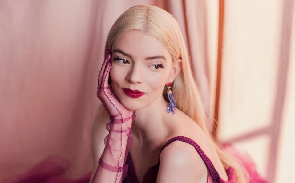 Anya Taylor-Joy y su vestido Dior que la hizo ver como una diosa griega