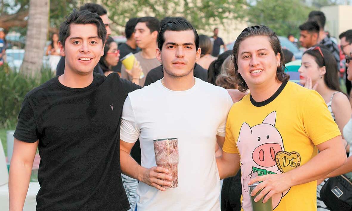 Óscar Torres, David Mennah y Rodrigo Canales / Fotos: José Chang