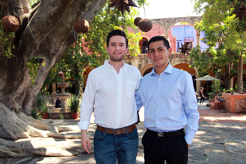Álvaro Estrada y Jesús Moreno