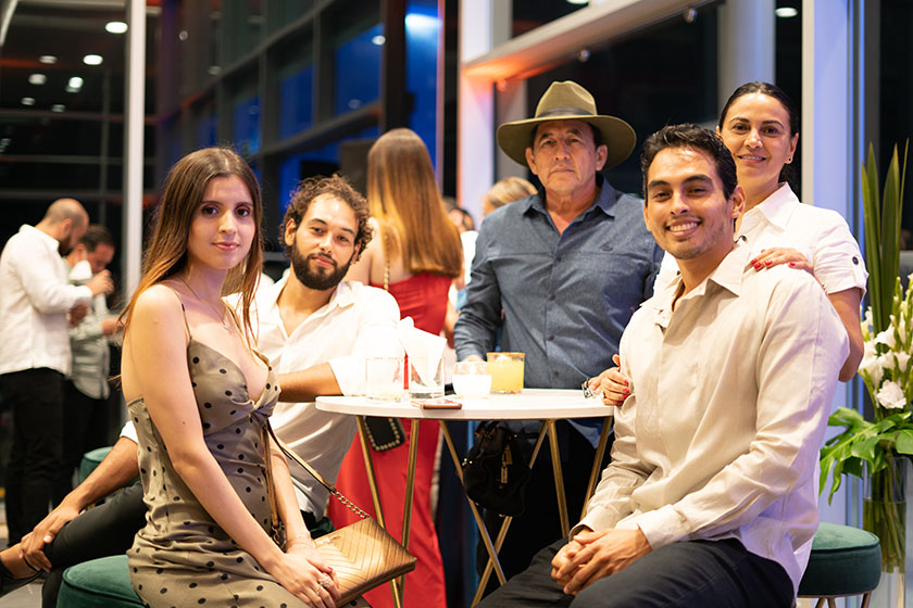 Anna Henriksson, Enrique Cuevas, Crecencio Cuevas, Marisa Garza y Carlos Cuevas