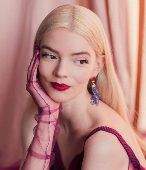 Anya Taylor-Joy y su vestido Dior que la hizo ver como una diosa griega
