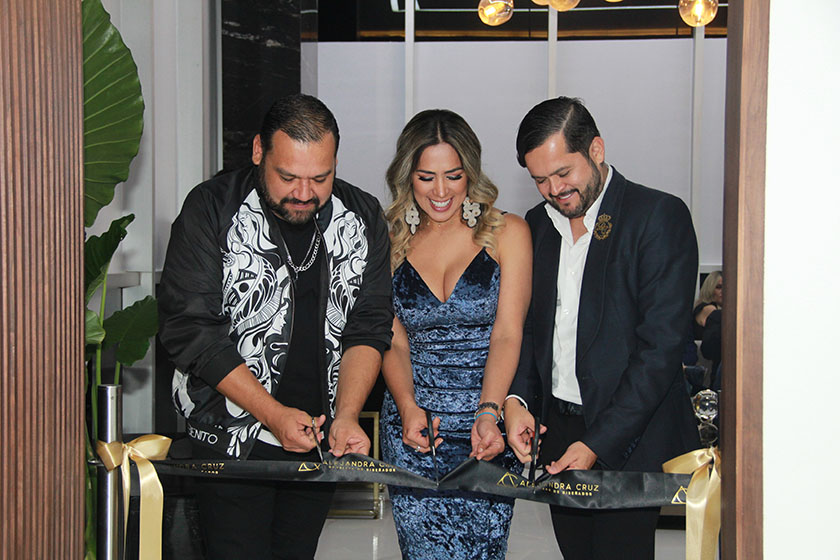 Benito Santos, Alejandra Cruz y Alexander Ramírez