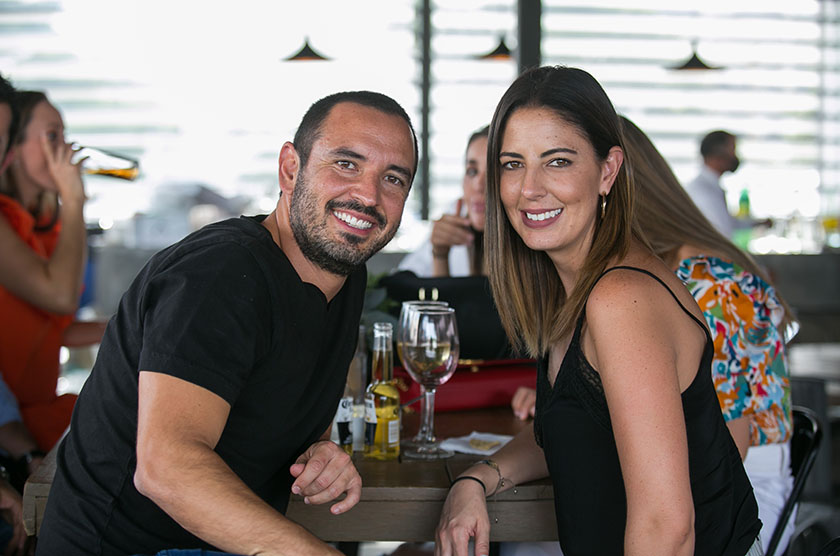 Diego Aguilar y Fernanda del Moral