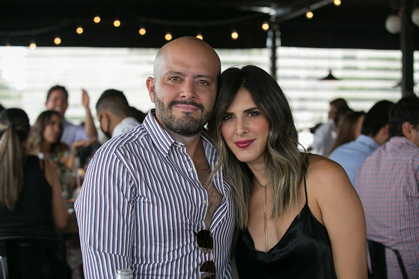 Eduardo Guzmán y Natalie Aguilar