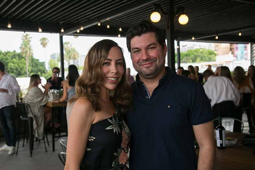 Jennifer de Herrera y Luis Herrera