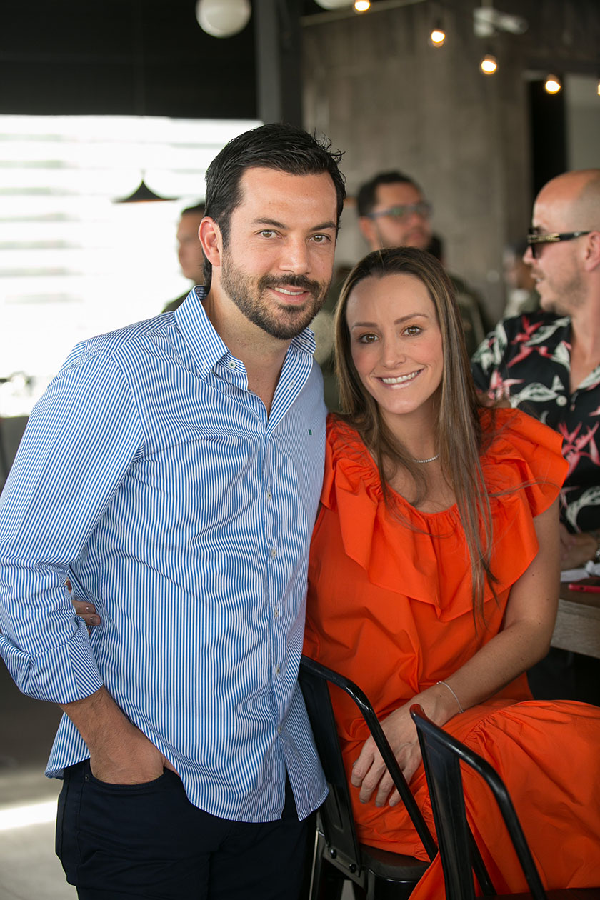 Ponciano Almada y Andrea Hernández