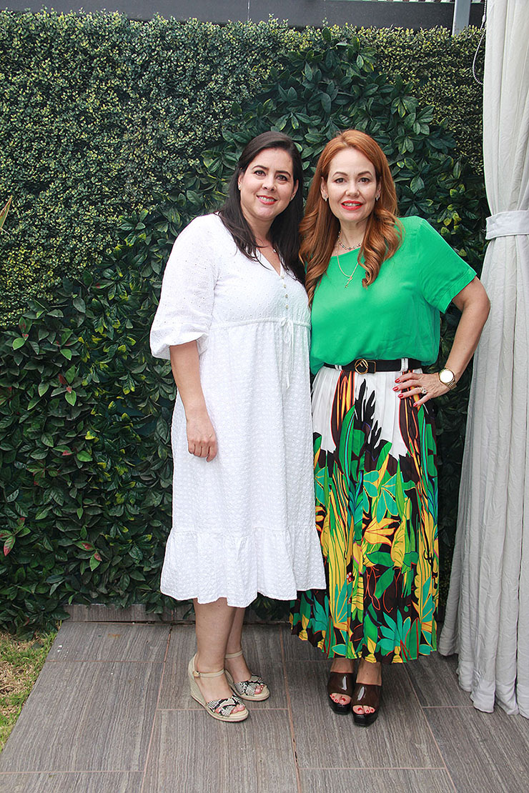 Quiny Riebeling y Mayra Estrada